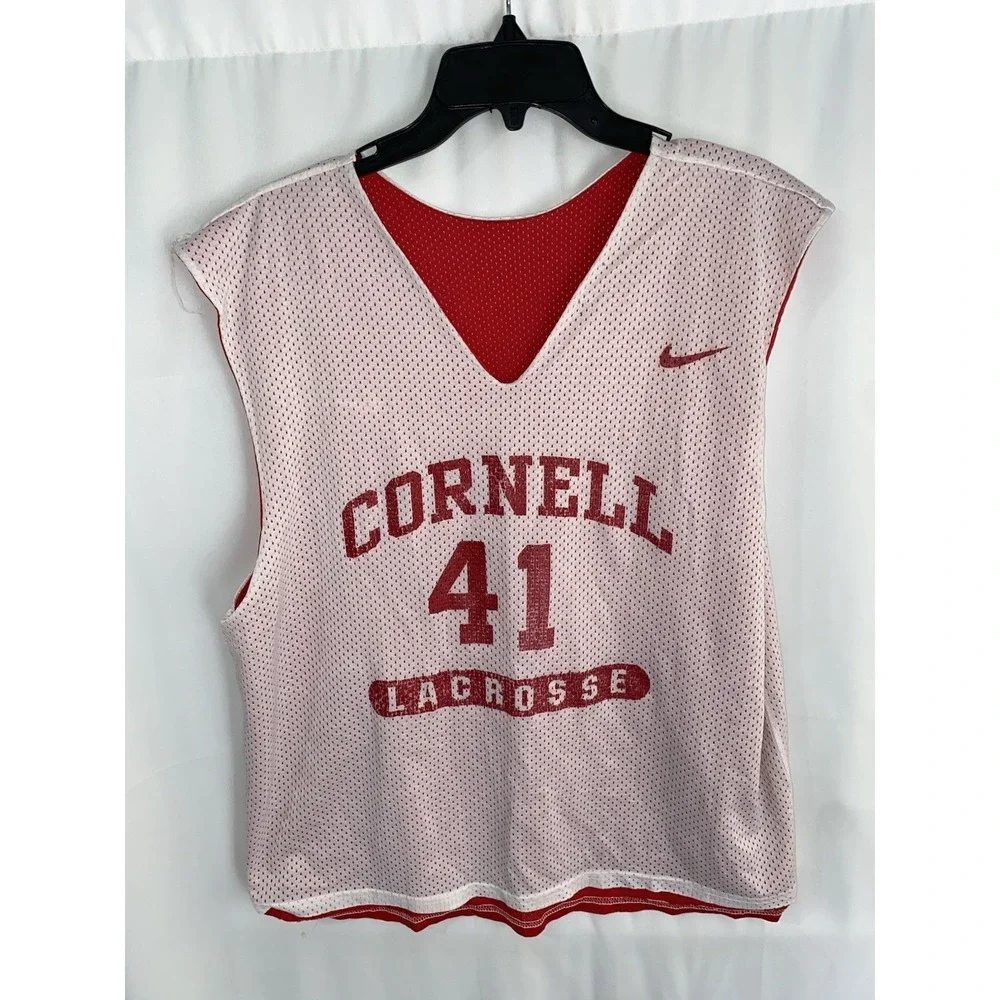 Cornell University Lacrosse #41 Nike Reversible Practice Jersey